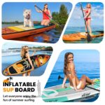 ALLPICK Premium SUP Board Set 320 cm – Aufblasbares Stand-Up-Paddleboard mit Kamerahalterung & Zubehör – Bild 8