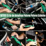 BATOCA S5 Mini Akku Poliermaschine – 3-in-1 Rotations- & Exzenterpolierer für Autodetailing – Bild 2