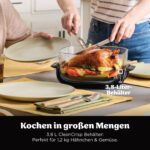 Ninja CRISPi 4-in-1 Tragbare Heißluftfritteuse mit Glaskochern – 3,8 & 1,4 l – Bild 7