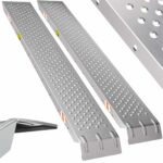 MONZANA 2er-Set Auffahrrampen 400 kg – Robuste Stahl-Laderampen für PKW & Anhänger