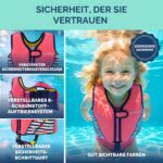 Limmys Schwimmweste für Kinder – CE-zertifizierte Schwimmhilfe mit verstellbarem Auftrieb – Bild 3