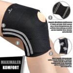 NEENCA Kompressions-Kniebandage mit Seitenstabilisatoren – Schmerzlinderung & Gelenkschutz – Bild 3