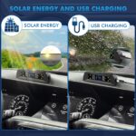KAOLALI TPMS Reifendruckkontrollsystem mit 4 Sensoren – Solar & USB-Ladefunktion für SUV, Van, LKW – Bild 3