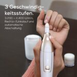 Beurer MP 64 Elektrisches Maniküre & Pediküre Set mit 10 Aufsätzen & LED-Licht – Kabelloses Nagelpflegeset für Hände & Füsse – Bild 4