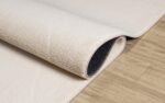 the carpet Relax Kurzflor Teppich 200x280 cm – Felloptik mit rutschfester Unterseite – Bild 7
