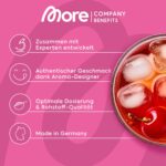 MORE Clear Glow Peptides 600 g Wassermelone – Whey Isolat mit Kollagen für Muskeln & Haut – Bild 5
