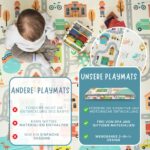 HuBorns Krabbelmatte Baby 200x180 cm – Faltbar, Wendbar & Wasserdicht mit CE Zertifikat – Bild 6