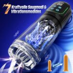 VIJISA Elektrischer Masturbator mit 7 Modi – Teleskop, Rotation & Saugfunktion für Männer – Bild 2