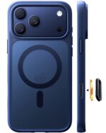 TORRAS Guardian-Mag iPhone 17 Pro Hülle – MagSafe kompatibel, Militärschutz, Matt Blau