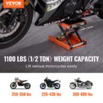 VEVOR Motorradhebebühne 500 kg – Scherenheber mit Sicherheitsverriegelung für Wartung & Reparatur – Bild 2
