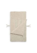 Jollein Fussack Basic Knit Nougat – Universeller Babyfussack für Babyschale & Kinderwagen – Bild 6
