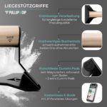 PULLUP & DIP Liegestützgriffe mit Buchenholz – Ergonomische Push-Up Bars für Krafttraining – Bild 2