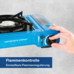 Campingaz Camp'Bistro DLX Stopgaz Campingkocher – Tragbarer Gaskocher mit Sicherheitssystem – Bild 7