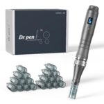 Dr. Pen Ultima M8 Microneedling Stift – Kabellos mit 20 Aufsätzen für Hautverbesserung