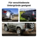 XPOtool Auffahrkeile Wohnmobil 2er Set 40/70/100 mm – 3,5 t Tragkraft mit Wasserwaage – Bild 8
