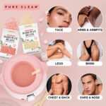 PURECLEAN Waxing Set – Digitale Wachsmaschine mit 4 Wachsperlen-Packungen & Nachwachspflege – Bild 3