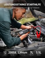 AstroAI B8 Jump Starter – 12V Auto Starthilfe Powerbank für PKW & Motorräder – Bild 2