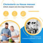 FORA 6 Connect Cholesterin Messgerät mit Bluetooth – 6-in-1 Starterset für Zuhause – Bild 2