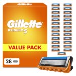 Gillette Fusion5 Rasierklingen 28er Pack – Nassrasierer Klingen für Herren
