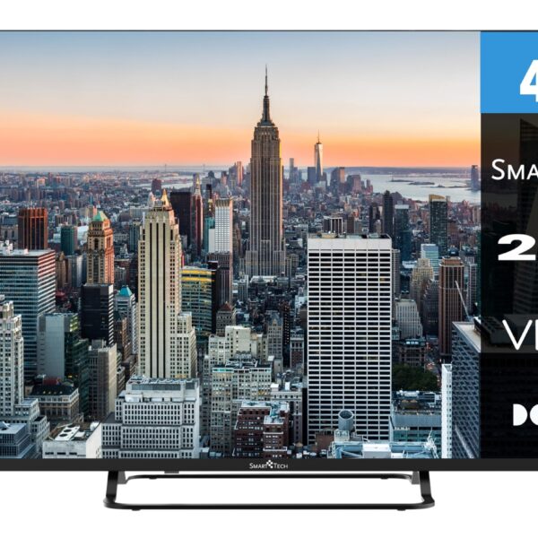 Smart Tech 40 Zoll Smart TV mit Full HD & Triple-Tuner – VIDAA LED Fernseher