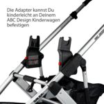 ABC Design Adapter für Kinderwagen ab 2017 – Travelsystem mit Maxi-Cosi & Cybex – Bild 2