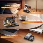 Aimtel 3-in-1 Wireless Ladestation für Samsung – Faltbar mit LED-Nachtlicht & Überhitzungsschutz – Bild 5
