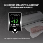 CASO VC10 Vakuumierer – Vollautomatisches Vakuumiergerät mit 30cm Schweissnaht – Bild 9