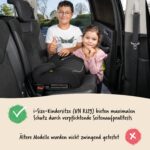 WALSER Andy Kindersitzerhöhung ISOFIX – ECE R 129 Booster Seat für 125-150 cm – Bild 6