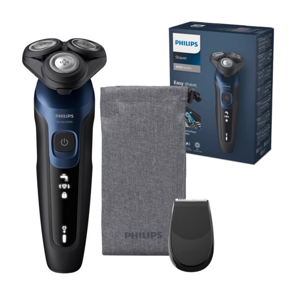 Philips Shaver 5000 – Elektrischer Rasierer für Herren mit 27 Klingen & Präzisionstrimmer