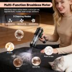 SLOKSFil HL138 Handstaubsauger 22000PA – Kabelloses 4-in-1 System für Auto & Haushalt – Bild 6