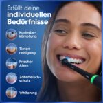 Oral-B iO Series 5 Elektrische Zahnbürste Schwarz – 5 Putzmodi mit Andruckkontrolle – Bild 9