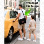 BubbleBum Teleport Reise-Kindersitzerhöhung i-Size R129 – Faltbar & Tragbar für Kinder 5-12 Jahre – Bild 7