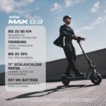 Segway-Ninebot MAX G3 D – E-Scooter mit 80 km Reichweite & Strassenzulassung – Bild 2