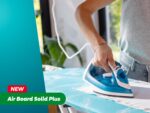 Leifheit Air Board M Solid Plus Bügeltisch – Höhenverstellbar mit Thermo-Reflect-Bezug – Bild 2