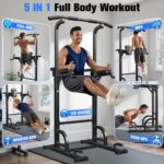 Sportsroyals Power Tower – 5-in-1 Dip-Station & Klimmzugstange bis 204 kg – Bild 4