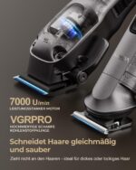 VGRPRO Haarschneidemaschine Set für Herren – Kabellose Profi Haarschneidemaschine mit 4-in-1 Trimmer & 9 Aufsätzen – Bild 2