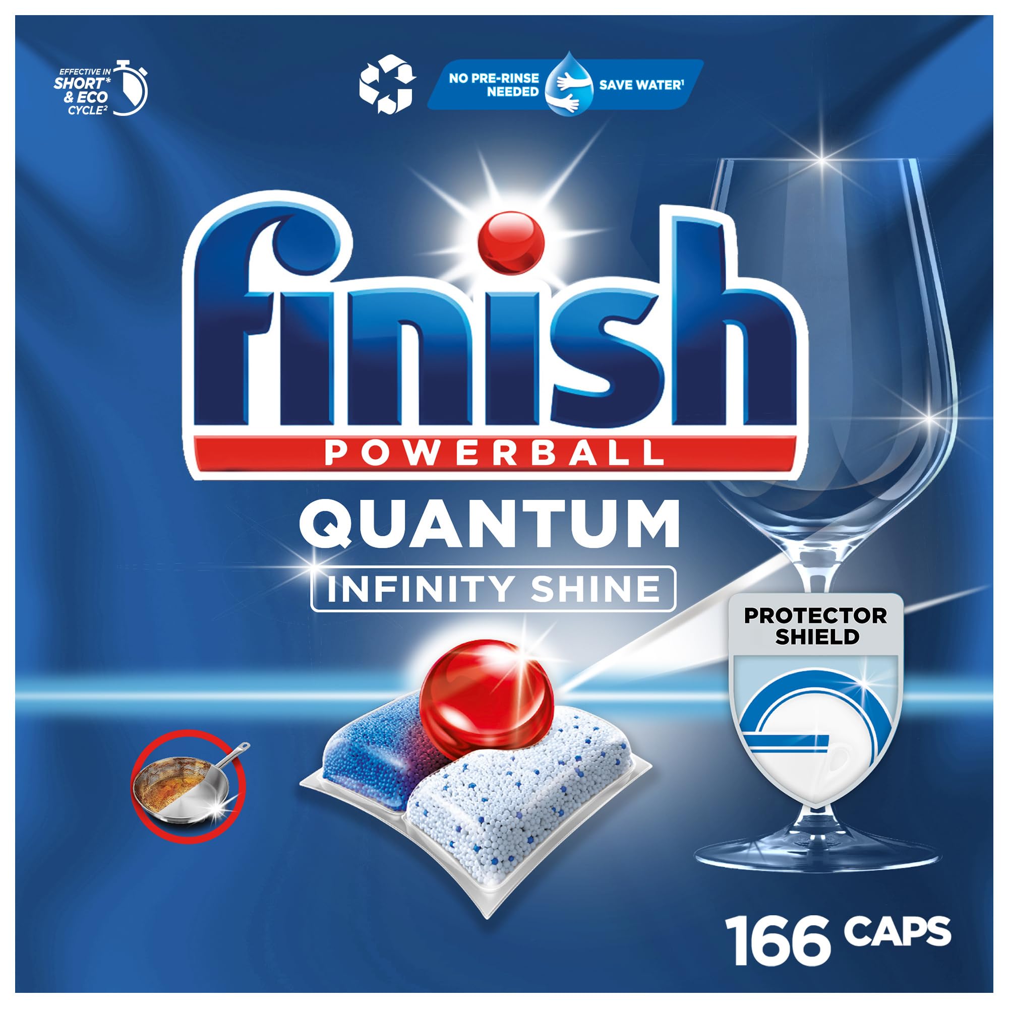 81W0zxrDSL._SY2002_.jpg Finish Quantum Infinity Shine Spülmaschinentabs – 166er Pack für kraftvolle Reinigung & Glanz – Bild 1