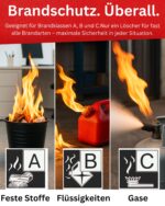 König Feuerlöscher Pulver 6 kg ABC – DIN EN 3 Dauerdruck mit Wandhalterung – Bild 5