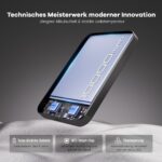 kstime V12 10000 mAh Magnetische Powerbank – MagSafe Schnellladung für iPhone & Android – Bild 4