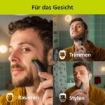 PHILIPS OneBlade Pro 360 Face & Body – 2in1 Rasierer & Trimmer für Gesicht & Körper – Bild 3