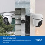Tapo C51A 2K WLAN Überwachungskamera Aussen – 360° Schwenk mit Personenerkennung – Bild 8
