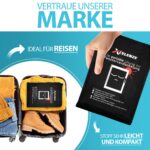 Xcelenze Verdunkelungsrollo 2m x 1,45m – 100% Lichtundurchlässig mit Mikrohafttechnologie – Bild 7