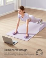 SONGMICS Kurzhantel Set 12 kg mit Hantelständer – Hexagon Gusseisen für Heimtraining – Bild 7