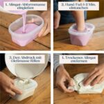 Niimo 3D Gipsabdruck Baby Hand und Fuss – Detailgetreues Erinnerungsset für Neugeborene – Bild 4