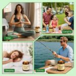 KIYTARBOO Citronella Kerze Outdoor 2er Set – 250h Brenndauer für Garten & Terrasse – Bild 6