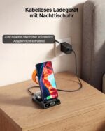 Phelinta 3-in-1 Wireless Charger – Induktive Ladestation für Samsung Galaxy S26/S25/S24 & Watch – Bild 8