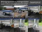 Tarpofix Anhängerstützen Set 600mm – 300kg Stützlast mit Klemmhalter & verzinktem Stahl – Bild 6