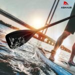Abahub SUP Paddel 3teilig Teleskop 173–213 cm Aluminium mit PU – Verstellbar für alle Gewässer – Bild 6