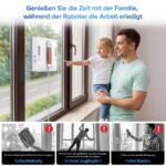 Lubluelu Fensterputzroboter mit KI-Navigation & 8 kPa Saugkraft – Automatische Glasreinigung – Bild 3
