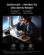 Anker Prime Powerbank 26250mAh 300W – Schnellladegerät für MacBook & iPhone mit App-Steuerung – Bild 6